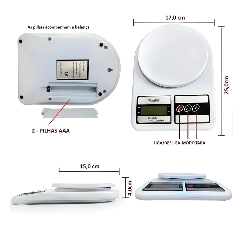 Balança Digital para Cozinha